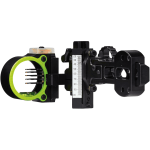 Black Gold Ascent Verdict Dovetail 5 Pin Bow Sight HD Head .019" Pin Bow Sight Diameter Right Hand Aluminum Black