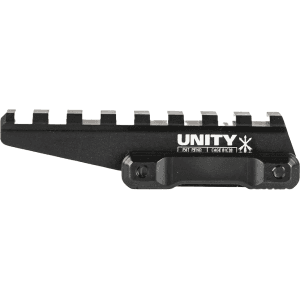 Unity Tactical FAST Red Dot Riser Mount Aluminum Black