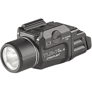 Streamlight TLR-7 HL-X USB Weapon Light for Picatinny Rail Black
