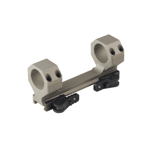 American Defense Delta QD 1-Piece Picatinny Scope Mount 34mm Rings Standard Lever Flat Dark Earth