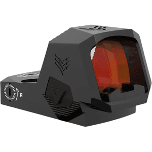 Swampfox Optics Sentinel II Micro Red Dot Sight Red 3 MOA Dot Reticle Blackout Rear