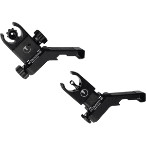 Ultradyne C4 Offset Folding Sight Set LR-308 Aluminum Black