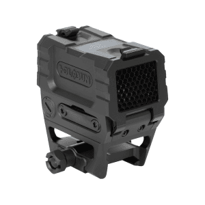Holosun AEMS PRO X2 Red Dot Sight 1x Selectable Gold Reticle with Picatinny Mount Solar/Battery Powered Matte Black