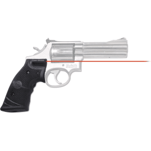 Crimson Trace Lasergrips Laser Sight S&W N-Frame Round Butt Overmolded Rubber Black