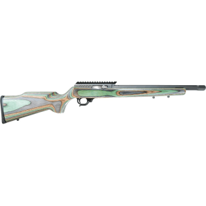 Tactical Solutions X-Ring VR Gen2 Boyds Semi Automatic Rifle 22 Long Rifle 16.5" Fluted Gun Metal Gray Threaded Barrel Gun Metal Gray Frame Forest Camo Field Stock