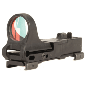 C-More Railway Reflex Red Dot Sight 8 MOA Red Dot with Integral Picatinny Mount Polymer Matte Black