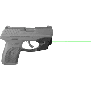 LaserMax CenterFire Green Laser Sight with GripSense for Ruger LC9, LC380, LC9S Black