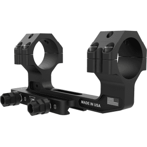 Trijicon Q-LOC Quick-Release Extended Cantilever 1-Piece Picatinny Mount Integral 30mm Rings Matte Black Extra High