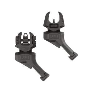 FAB Defense Deployable Front and Rear Sight AR-15 Left Handed Black