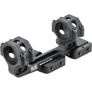 DLOC Precision Cantilever Scope Mount Medium 34mm Rings Black