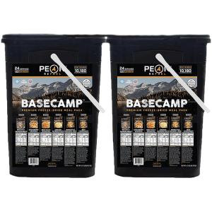 Peak Refuel Base Camp Bucket 3.0 Freeze Dried Food 2PK