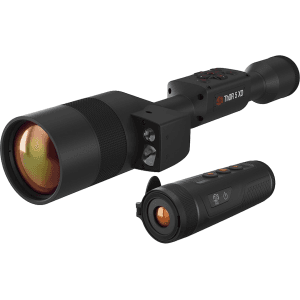 ATN ThOR 5 XD LRF Smart HD Thermal Scope with Blaze Trek 619 Thermal Monocular 1280x1024 (Rifle Scope) / 640x512 (Monocular) Resolution 3-30x Black