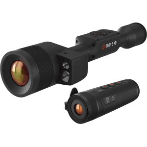 ATN ThOR 5 XD LRF Smart HD Thermal Scope with BlazeTrek 619 Thermal Monocular 1280x1024 (Rifle Scope) / 640x512 (Monocular) Resolution 2-20x Black