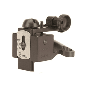 Lyman 57SML Rear Sight for Deerstalker, Trade Rifle, Thompson Center Hawken Blued