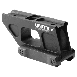 Unity Tactical FAST Comp Series Red Dot Riser Mount for Aimpoint Comp and PRO Series Black