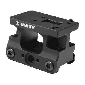 Unity Tactical FAST AEMS Red Dot Riser Mount for Holosun AEMS Black