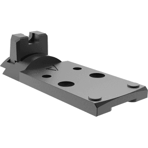 Springfield Armory Agency Optic System (AOS) Mounting Plate for HEX Wasp, Holosun 507k, Shield RMSc Prodigy Double Stack 1911 Steel Black
