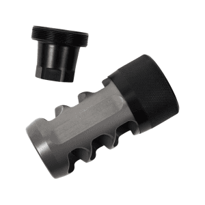 Area 419 Hellfire Suppressor Mount Muzzle Brake Titanium 30 Caliber 5/8"-24