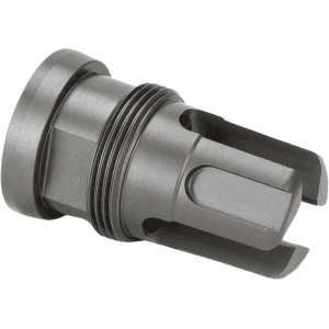 Griffin Armament Taper Mount Minimalist Flash Hider Suppressor Mount 5.56mm 1/2"-28 Thread Titanium Nitride