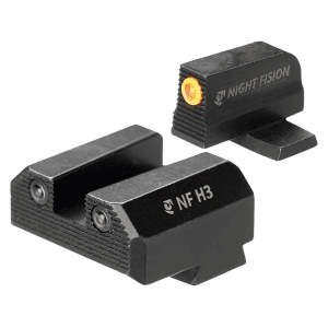 Night Fision Optic Height Night Sight Set for Springfield Echelon with RMR, 507c Orange Front
