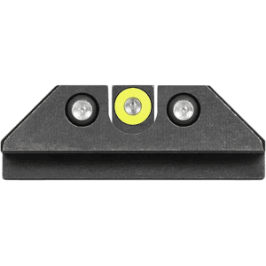 Night Fision Night Sight Set for Glock 20, 21, 40 Yellow Front U Notch Rear