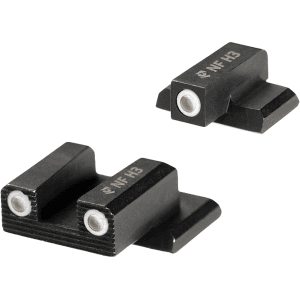 Night Fision Night Sight Set for Smith & Wesson Bodyguard 2.0 White Front/Rear