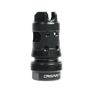 LANTAC Dragon Muzzle Brake with Dead Air Xeno Mount 9mm 1/2"-28 Thread AR-15