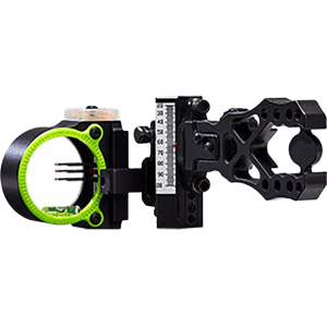 Black Gold Ascent Verdict Whitetail 3 Pin Bow Sight with Zero-Out .019" Pin Bow Sight Diameter Right Hand Aluminum Black