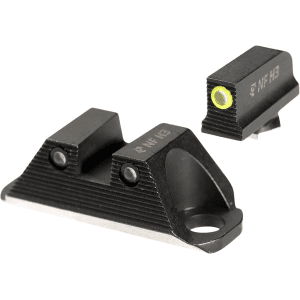 Night Fision Optics Ready Night Sight Set for Glock 19, 45, 47, 48 Yellow Front