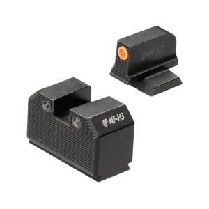 Night Fision Optic Height Sight Set for Beretta APX Orange Front with RMR, 507c