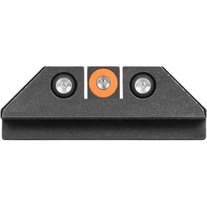 Night Fision Night Sight Set for Glock 20, 21, 40 Orange Front Square Notch Rear