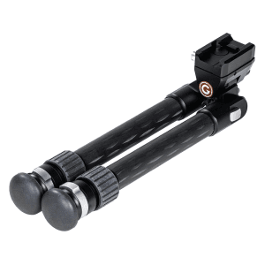 Gunwerks Elevate Ti Carbon Fiber Bipod Picatinny Mount 5-19 Inches Black