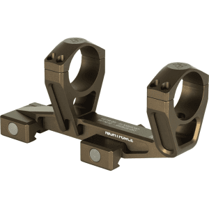 Nightforce 1-Piece Ultramount Picatinny Scope Mount Integral 30mm Rings Dark Earth 1.93" High