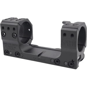 Spuhr ISMS-C 1-Piece Picatinny Scope Mount 20.6 MOA 34mm Rings Medium Flat-Top AR-15 Matte Black