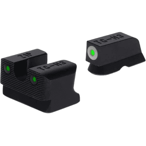 TRUGLO Tritium Pro Sight Set for CZ 75 White