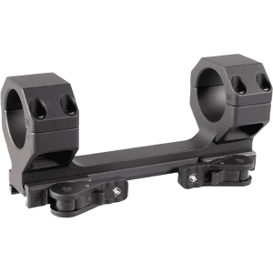 American Defense Delta QD 1-Piece Picatinny Scope Mount 30mm Rings 1.15" Height Matte Black