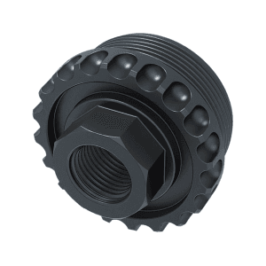 LANTAC ADC HUB Mount Direct Thread Adapter 5/8"-24 Thread Steel