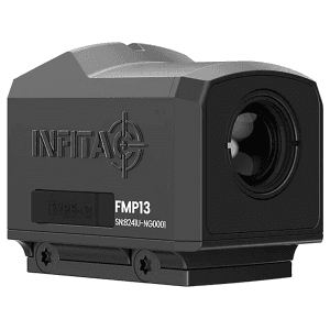 Infitac Fast Mini Thermal Red Dot Sight 13mm 256x192 Resolution Matte Black