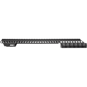 Mesa Tactical Sureshell Shotgun Shell Holder with 18" Optics Rail for Mossberg 590 Shockwave 6-Round Aluminum