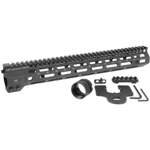 Midwest Industries Combat Rail AR-15 M-LOK Handguard 14" Aluminum Black