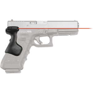 Crimson Trace Lasergrips Laser Sight for Glock Gen-3, Gen-4 17, 17L, 22, 31, 34, 35 Rear Activation with Master On/Off Switch Polymer Black