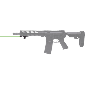 Viridian HS1 M-LOK Hand Stop with Integrated Green Laser Sight Black with Picatinny Adapter