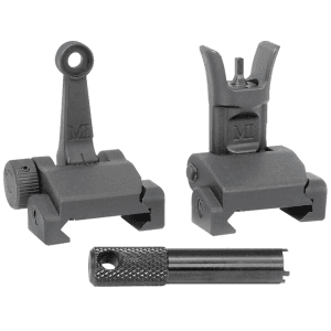 Midwest Industries Combat AR-15 Sight Set Black