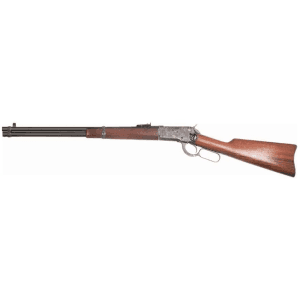 Cimarron Firearms 1892 Saddle Ring Carbine Lever Action Rifle 45 Colt (Long Colt) 20" Blued Barrel Case Hardened Frame Walnut Straight Grip Stock