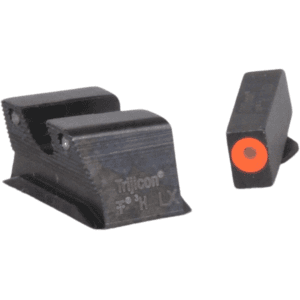 Trijicon HD Night Sight Set for Walther P99, PPQ Steel Matte 3-Dot Tritium Green with Orange Front Dot Outline