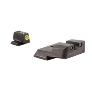 Trijicon HD Night Sight Set for S&W M&P Steel Matte 3-Dot Tritium Green with Yellow Front Dot Outline