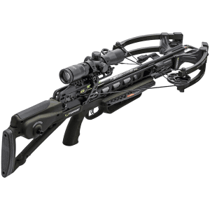 TenPoint Turbo X Crossbow with RangeMaster 100 Scope ACUslide Moss Green