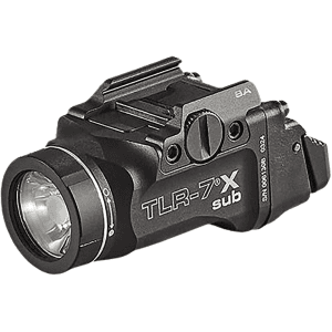 Streamlight TLR-7 X Sub Weapon Light for for Picatinny Rail Black