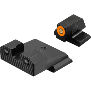 XS R3D 2.0 Night Sight Set for S&W Shield, Shield Plus, Shield Optics Ready Tritium Dot Orange Outline