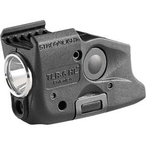 Streamlight TLR-6 HL Weapon Light with Red Laser for Glock Rail Mount Black